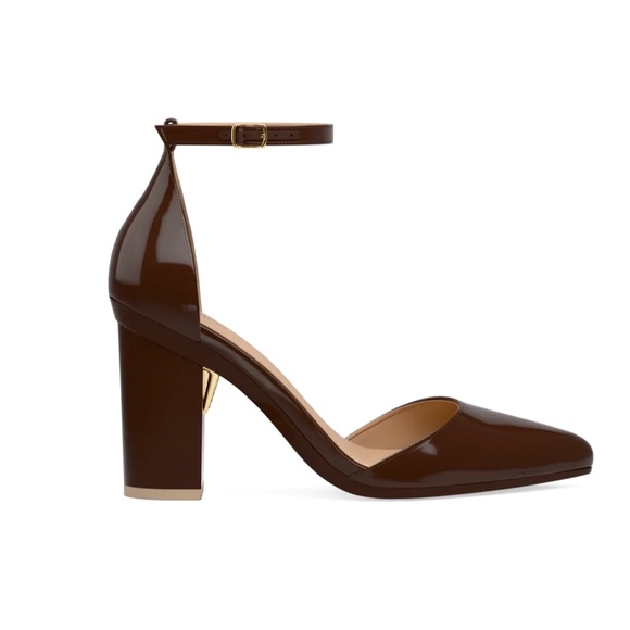 PASHION FOOTWEAR Block Heel Kit 4 COCOA - Picture 3 of 7